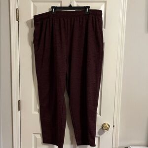 Reebok Men's Maroon Sweatpants